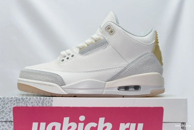 “Ivory” Craft Jordan Air 3 FJ9479- 3417 348 DailyWear 0807